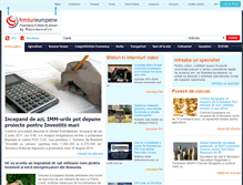 Tablet Screenshot of fondurieuropene.newschannel.ro